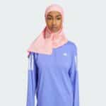 ADIDAS OWN THE RUN 3-STRIPES HIJAB (2 Pieces) - Image 2